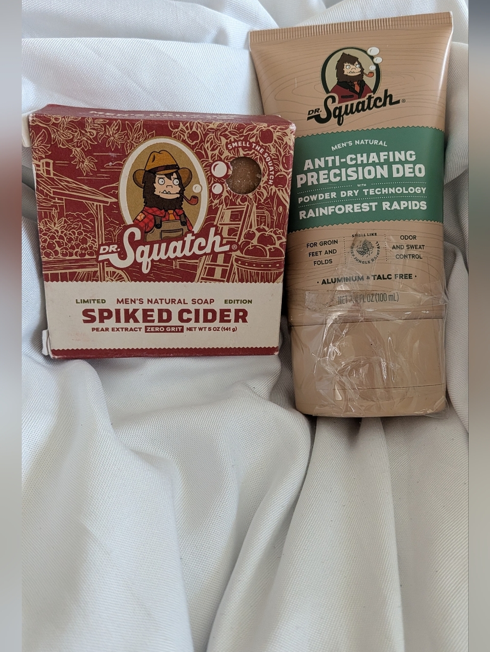 Dr. Squatch Spiked Cider Soap & Anti-Chafing Deo Set -